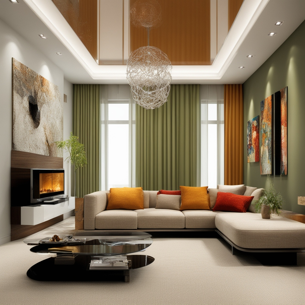 Modern Interior Color Schemes For Living Rooms