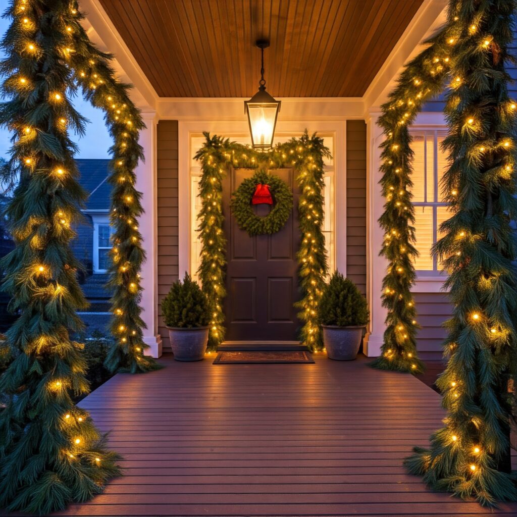7 Genius Christmas Front Porch Decorating Ideas