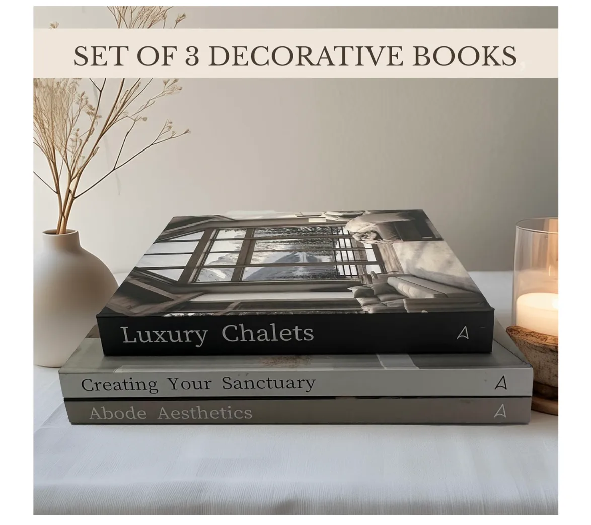 coffee table decor books