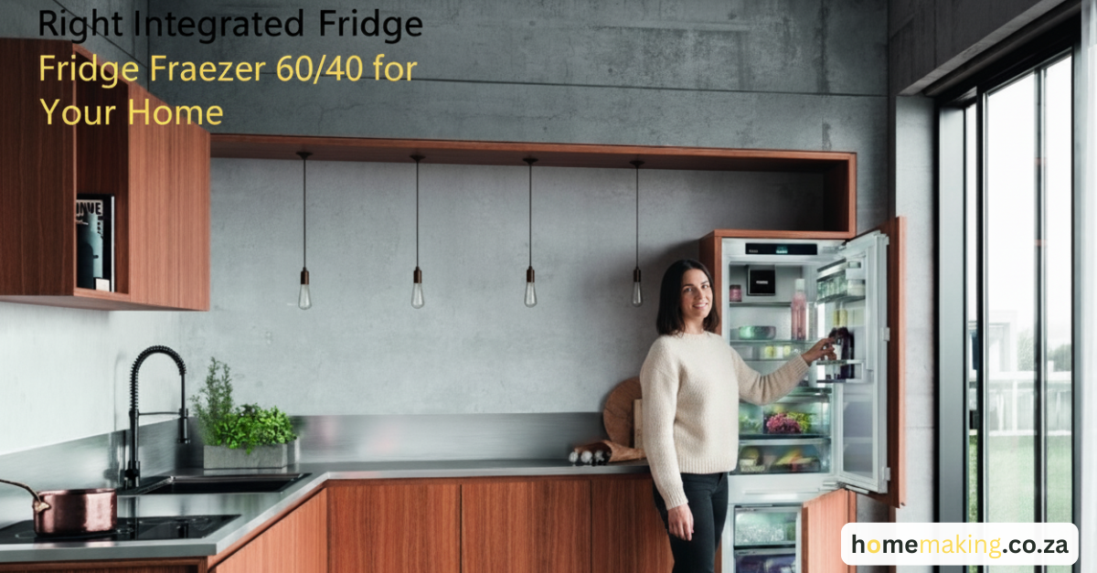 How to Pick the Right Integrated Fridge Freezer 60/40 for Your Home