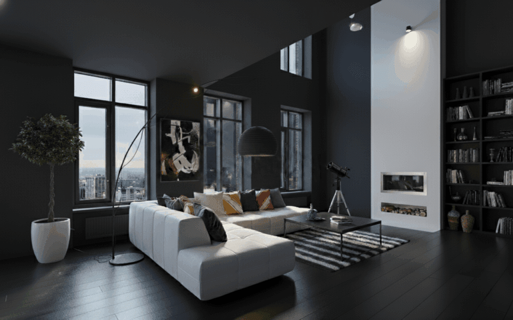 Black House Interior Ideas: Bold and Elegant Designs for Your South African Home in 2025 3 black house interior