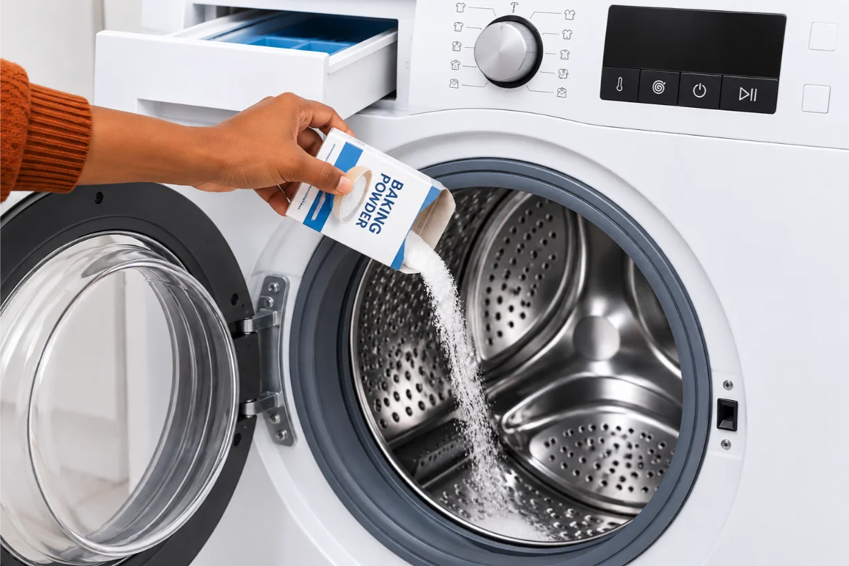 how to clean a washing machine drum

