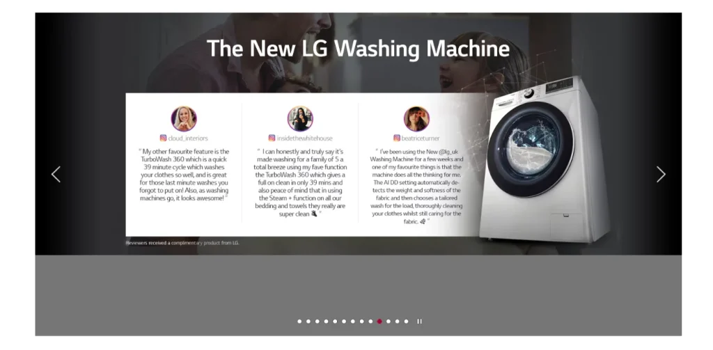 LG Washing Machines Reviews